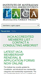 Mobile Screenshot of iaca.org.au