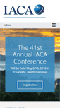 Mobile Screenshot of iaca.org